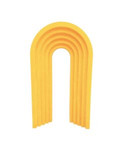 image of a 3D Yellow Layered Arch