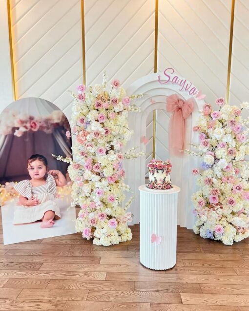 1st Birthday Baby Floral Package