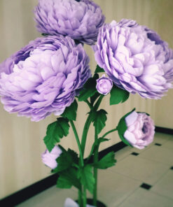 3 Purple Giant Flowers