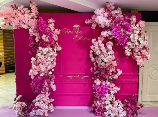 Hot Pink Floral Package